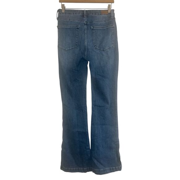 ✨Judy Blue Enya Hi Rise Tummy Control Slim Boot Cut   Side Slit Sz 11/30 Jeans✨ - Picture 8 of 10
